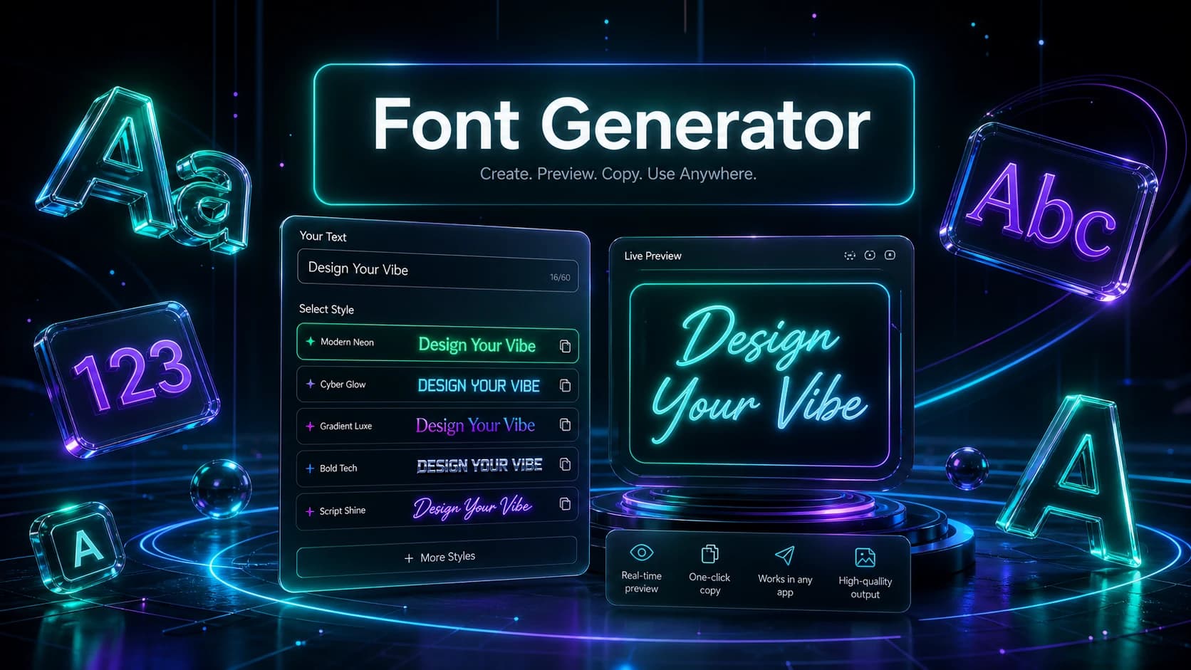 Font Generator preview image