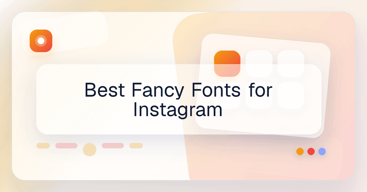 Best Fancy Fonts for Instagram article preview image