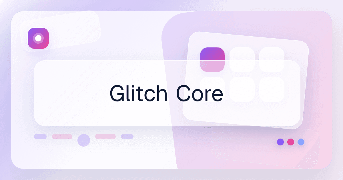 Glitch Core style preview image