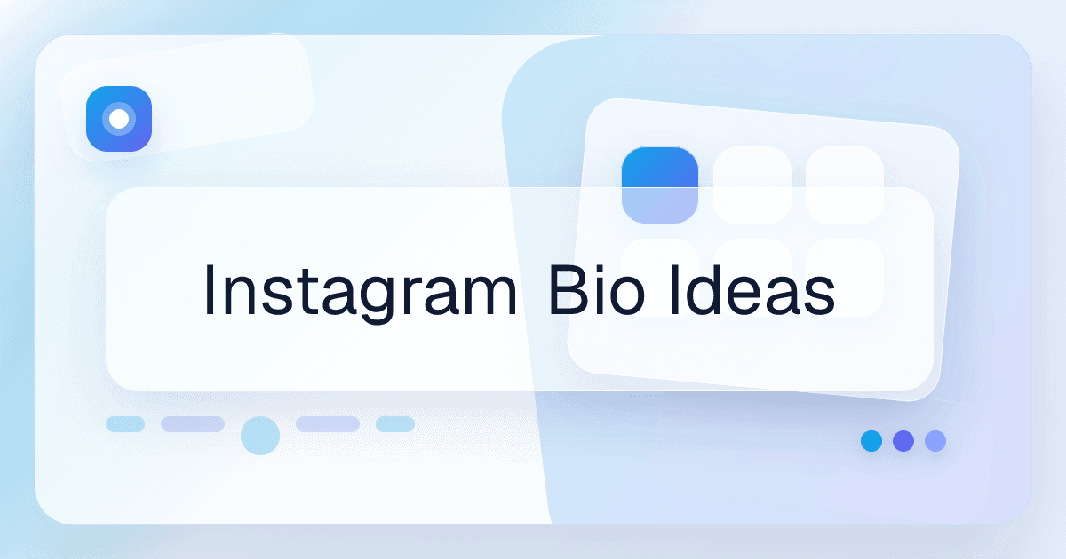 Instagram Bio Ideas font use case preview image