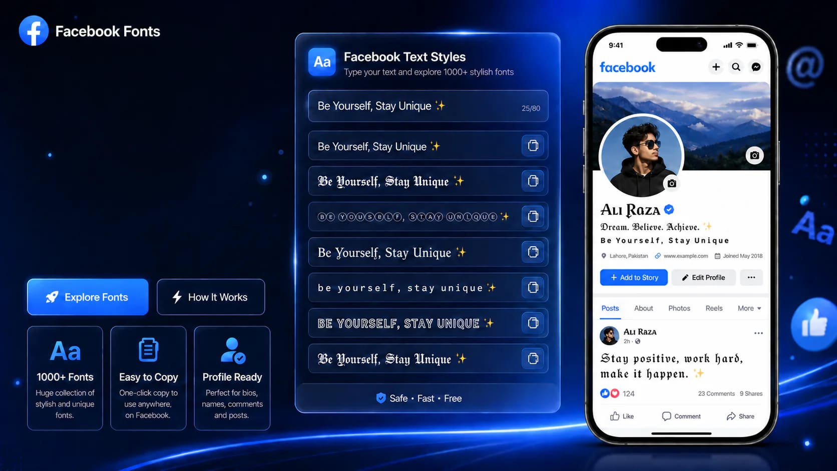Fuentes de Facebook preview image