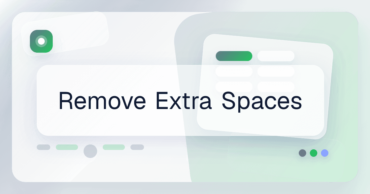 Remove Extra Spaces preview image
