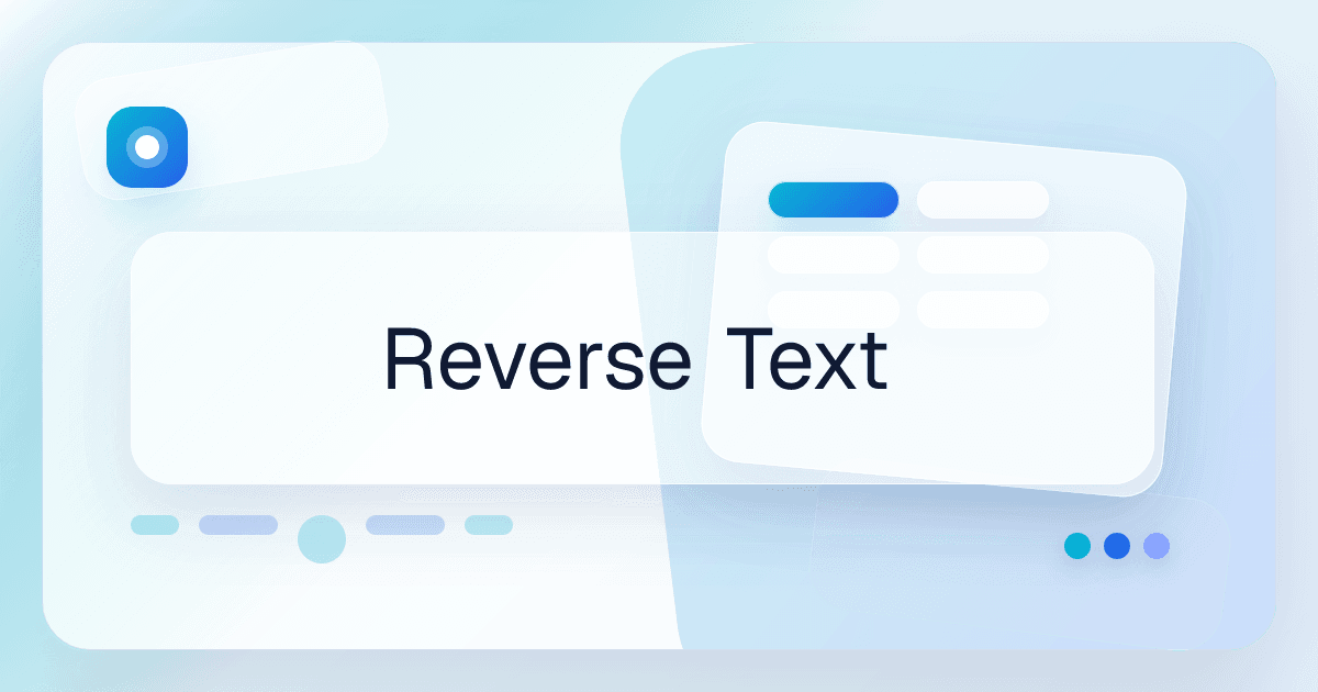 Reverse Text preview image