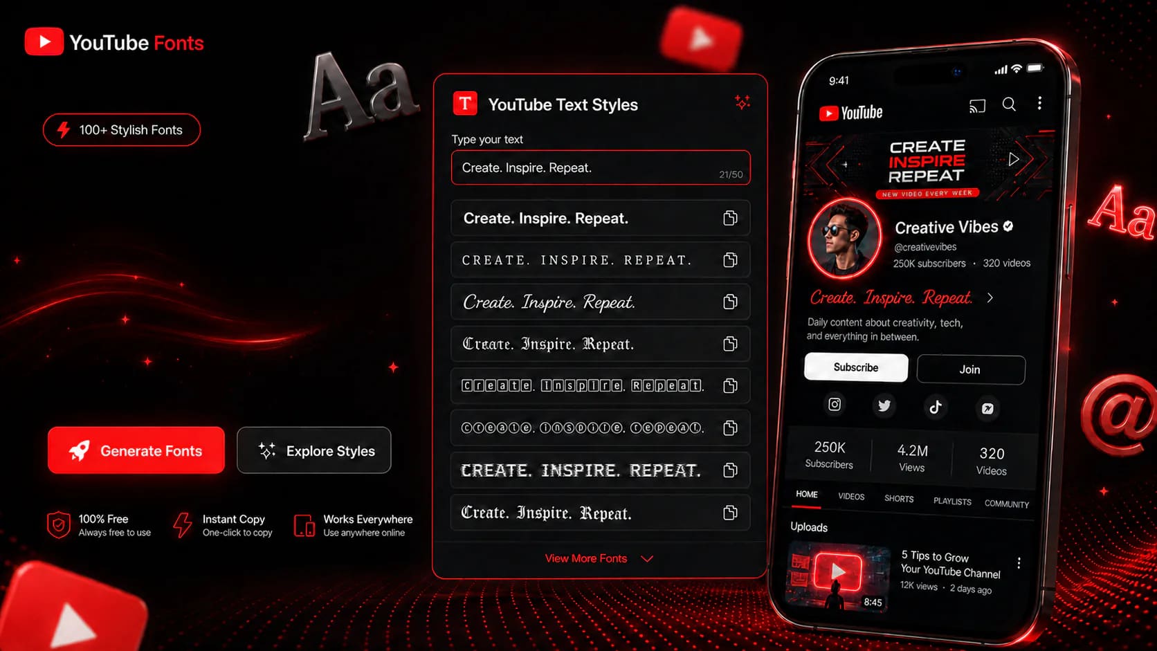 Schriften für YouTube preview image