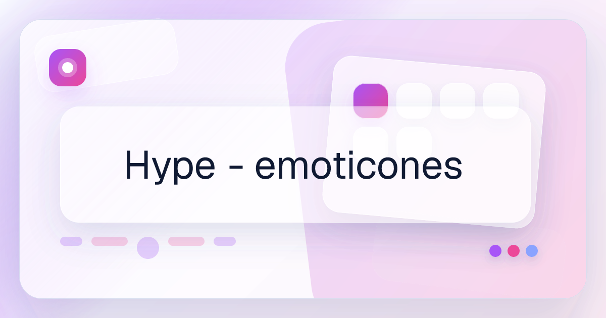 Hype - emoticones | FancyFonts