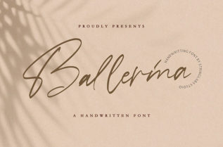 Free Ballerina Handwritten Font