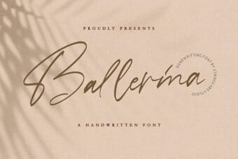 Ballerina Handwritten Font