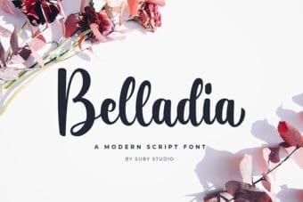 Belladia Script Font