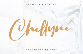 Chellyne Modern Script Font