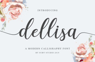 Free Dellisa Script Font