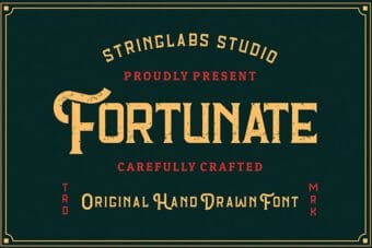 Fortunate Display Font