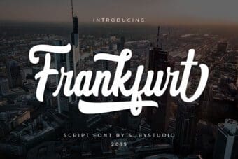 Frankfurt Script Font