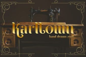 Karltown Handdrawn Font