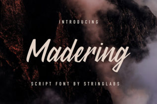 Madering Classy Script Font