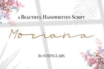 Moriana Handwritten Script Font
