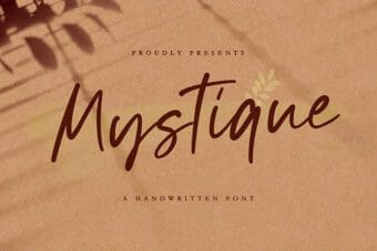 Mystique Luxury Handwritten Font