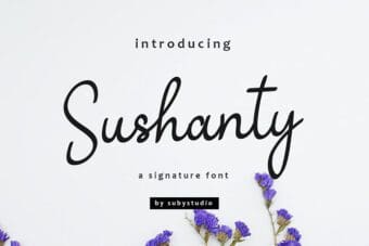 Sushanty Script Font