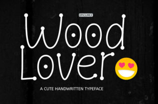 Wood Lover Decorative Font