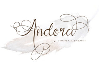 Free Andora Calligraphy Font