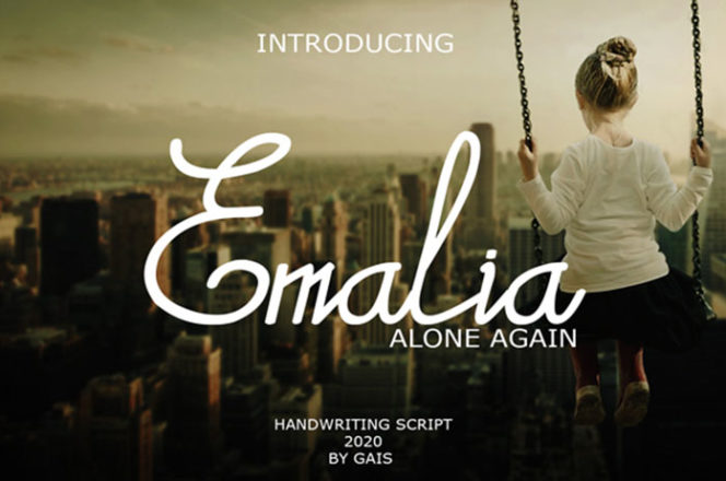 Free Emalia Handwritten Font