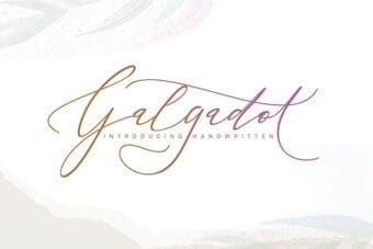 Galgadot Handwritten Font