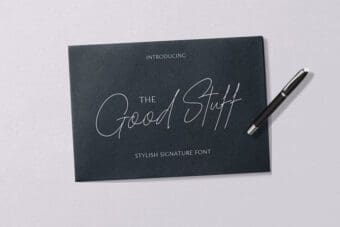 Good Stuff Signature Font