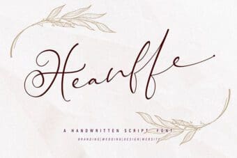 Heanffe Handwritten Font
