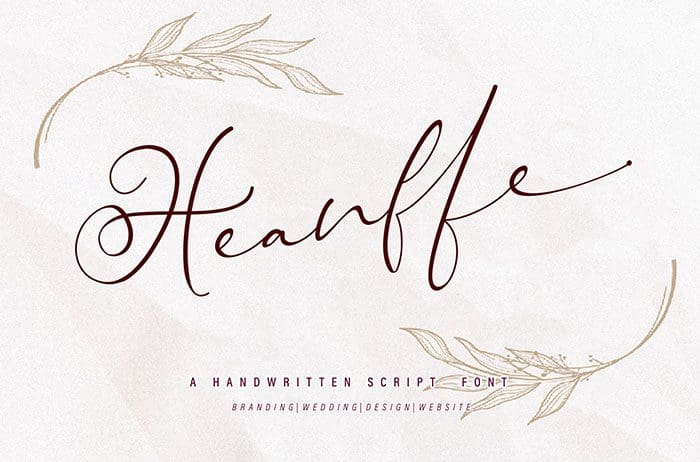 Heanffe Handwritten Font