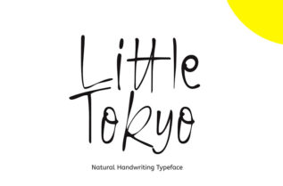 Little Tokyo Handwritten Font