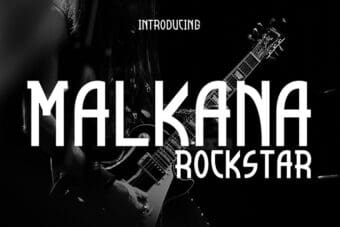 Malkana Display Font