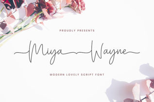 Miya Wayne Script Font