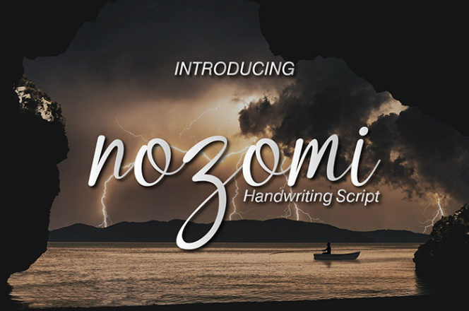 Free Nozomi Script Font