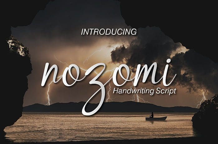Nozomi Script Font
