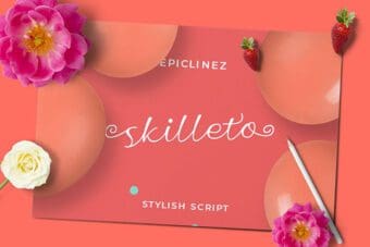 Skilleto Script Font