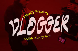 Vlogger Stylish Display Font