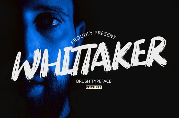 Whittaker Brush Font
