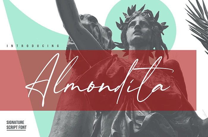 Almondita Signature Font