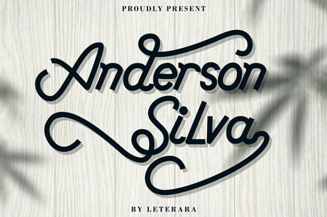 Anderson Silva Script Font