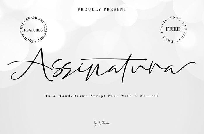 Assinatura Handwritten Font