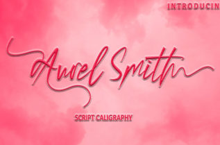 Aurel Smith Script Font