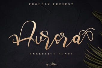Aurora Script Font