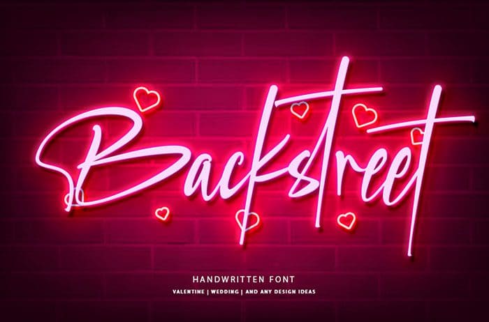 Backstreet Handwritten Font