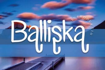 Balliska Display Font