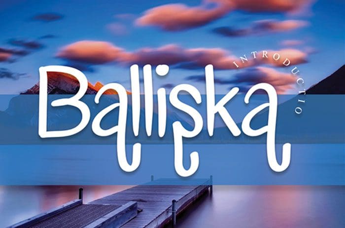 Balliska Display Font