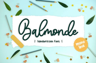 Balmonde Handwritten Font