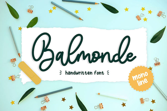 Balmonde Handwritten Font