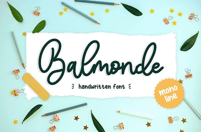Balmonde Handwritten Font