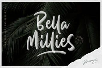 Bella Millies Display Font