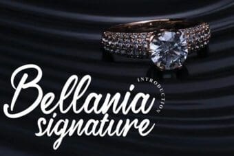 Bellania Signature Calligraphy Font