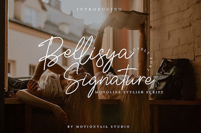Bellisya Signature Font